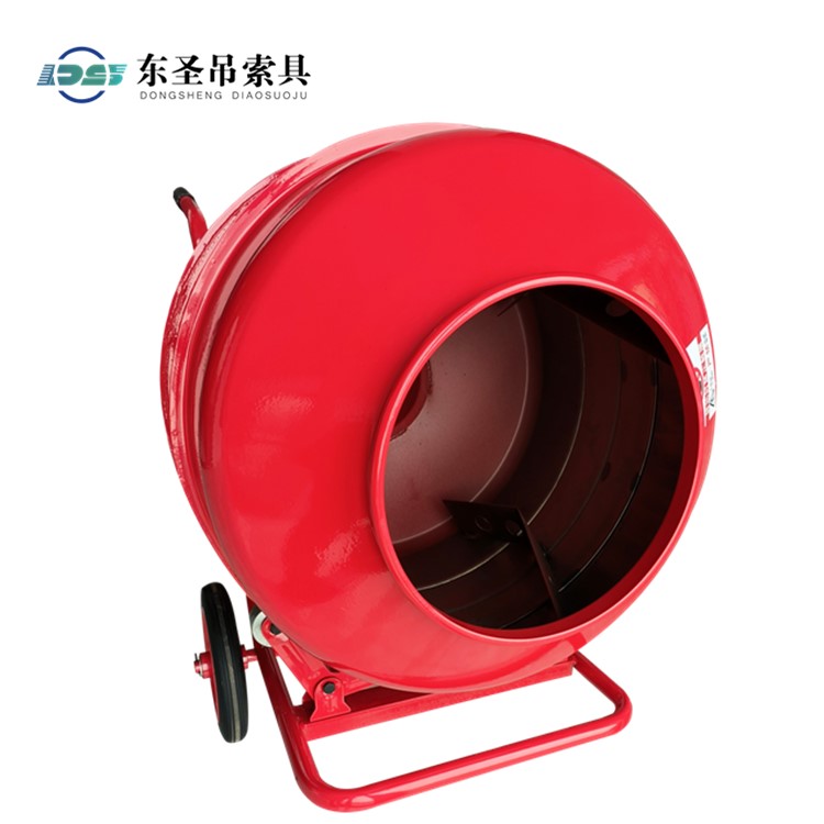 臥式滾筒小型攪拌機滾筒內部